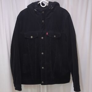 Levi's Black Hooded Jacket
